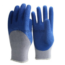 NMSAFETY 3/4 polycotton half latex coated personalized work gloves